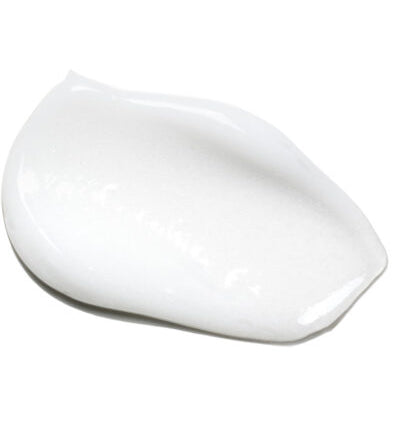 Texture of CCMD Benzoyl Peroxide Wash, creamy benzoyl peroxide acne cleanser