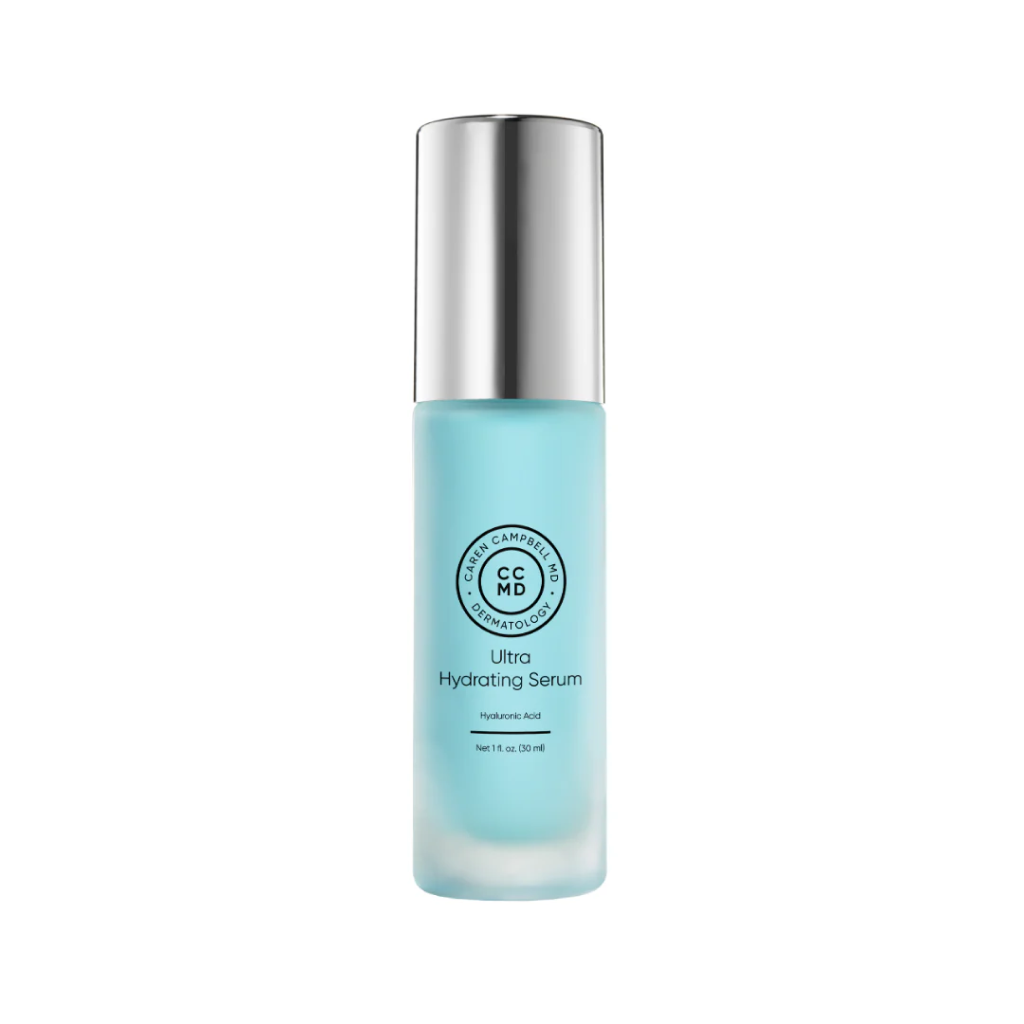 CCMD Ultra Hydrating Serum with fractionated hyaluronic acid, copper peptides and zinc by San Francisco dermatologist Dr. Caren Campbell