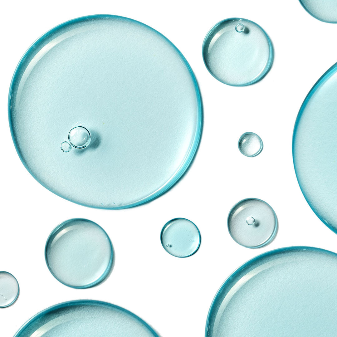Texture swatch of CCMD Ultra Hydrating Serum, lightweight hyaluronic acid gel serum
